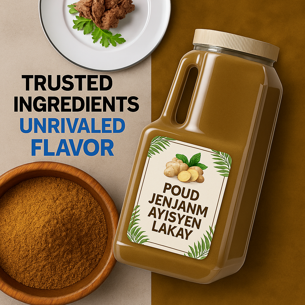 Poud Jenjanm Ayisyen Lakay/ Ginger blind