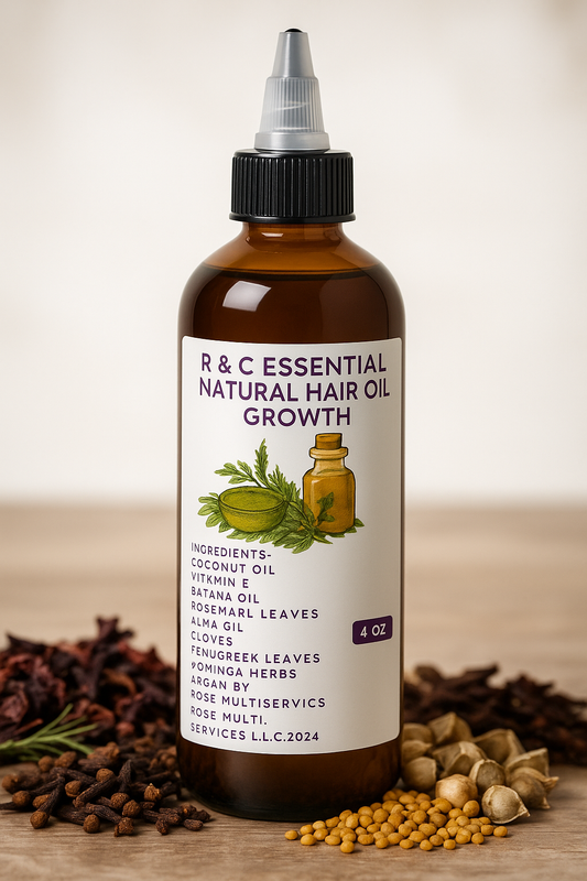 R & C Essential Natural Hair Oil Growth